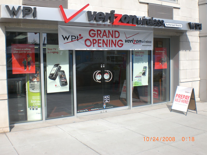 WPI Verizon Wireless, from its QueensWest.com directory listing