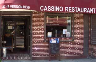 Cassino Restaurant, from its QueensWest.com directory listing
