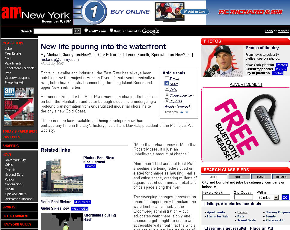 AMNY - Rising in the East