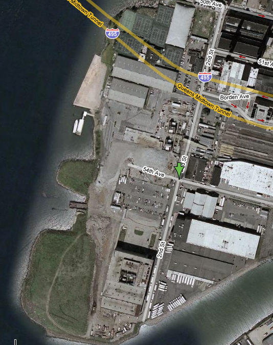 Queens West South Map