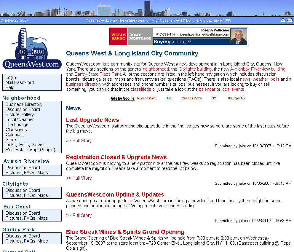 Old QueensWest.com